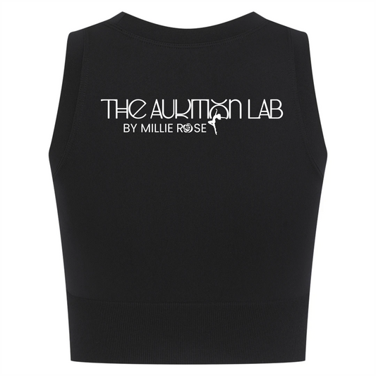 The Audition Lab women's cropped tank back
