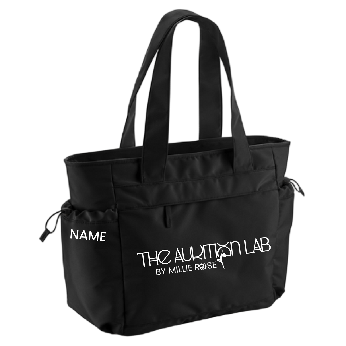 The Audition Lab oversized tote personalised side view