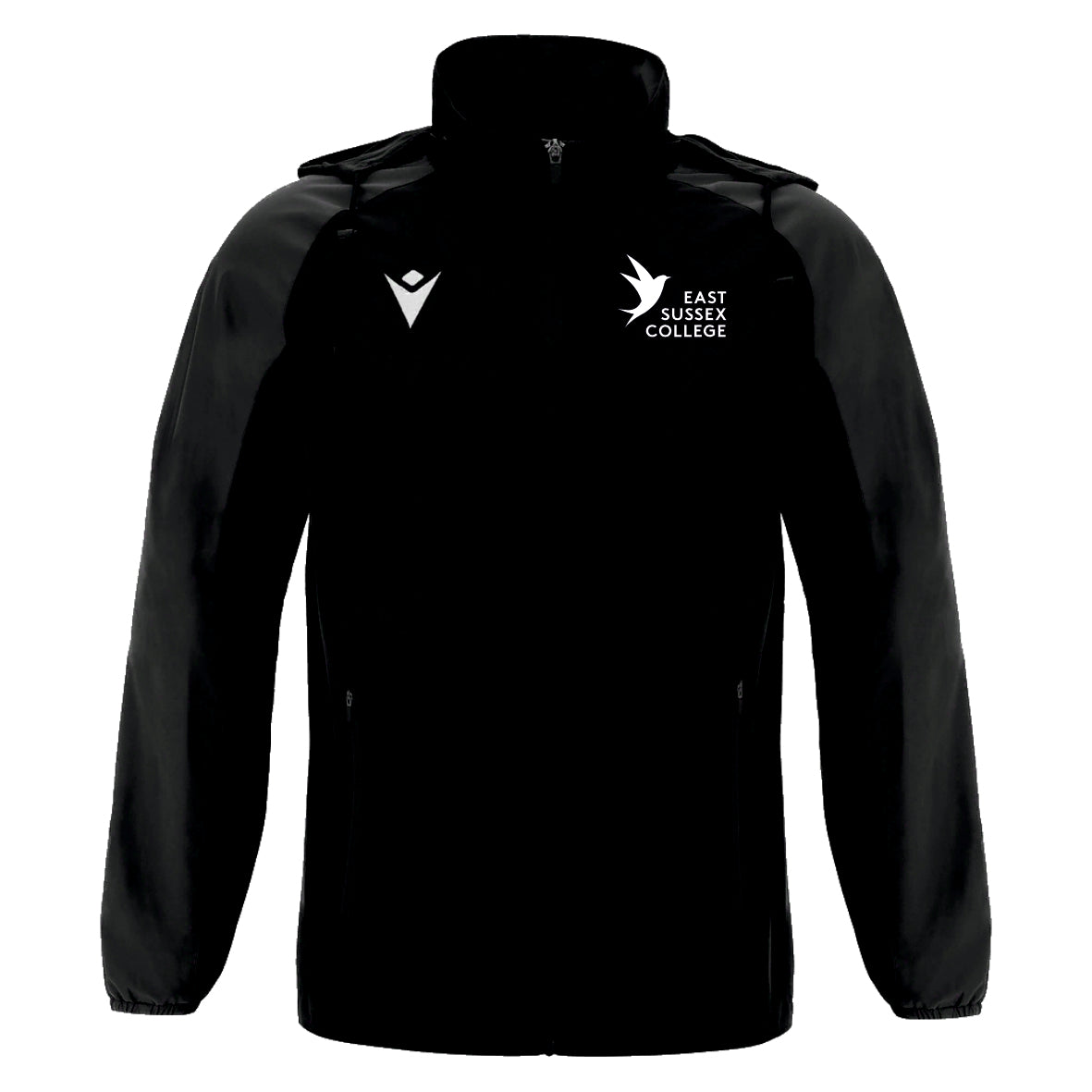 SPORTS STUDENT BLACK ELBRUS SHOWERJACKET Macron Store Hastings