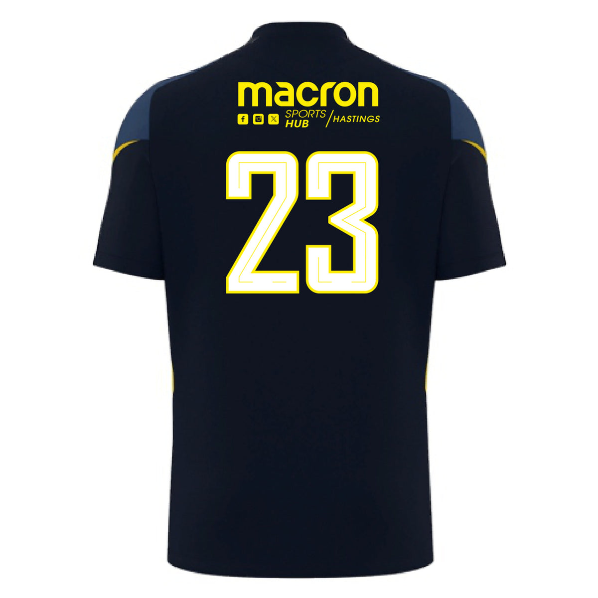 Evans Athletic match shirt back – clean 4000 × 4000 product image