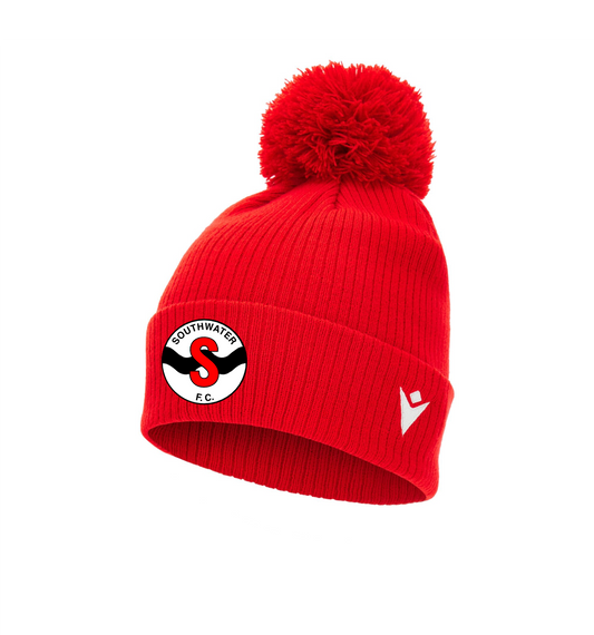 SOUTHWATER FC SNOW BOBBLE HAT - AVAILABLE IN 2 COLOURS Macron Store Hastings