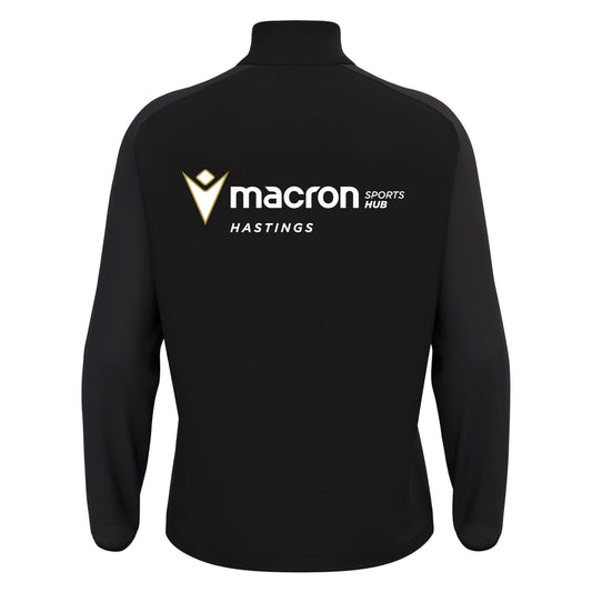 REIGATE PRIORY FC COACHES ISEN 1/4 ZIP TRAINING TOP back