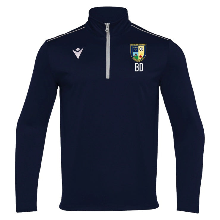 JNR SEDLESCOMBE RANGERS FC HAVEL 1/4 TRACKSUIT TOP Macron Store Hastings