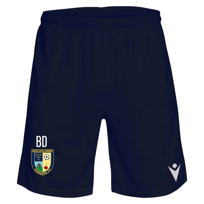 SNR SEDLESCOMBE RANGERS FC MESA TRAINING SHORTS Macron Store Hastings
