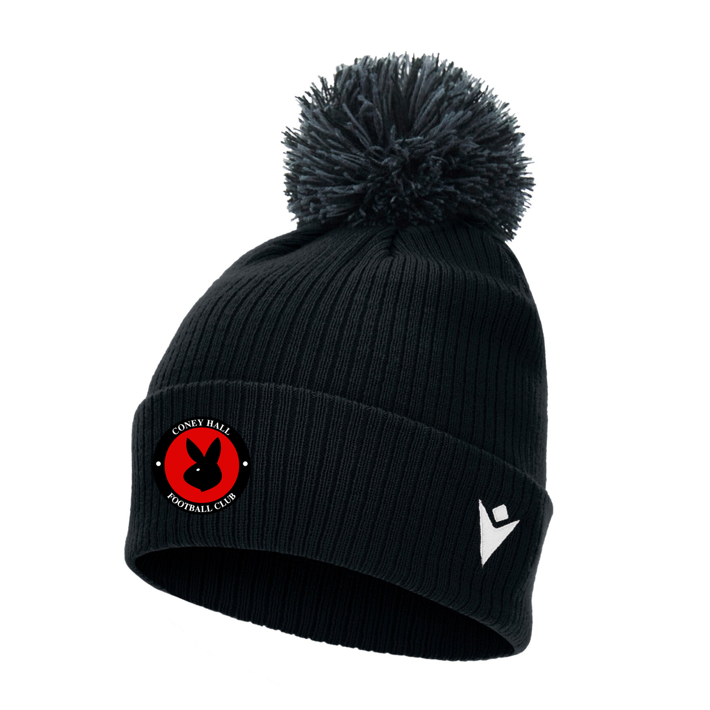 CONEY HALL FC SNOW BOBBLE HAT Macron Sports Hub Hastings