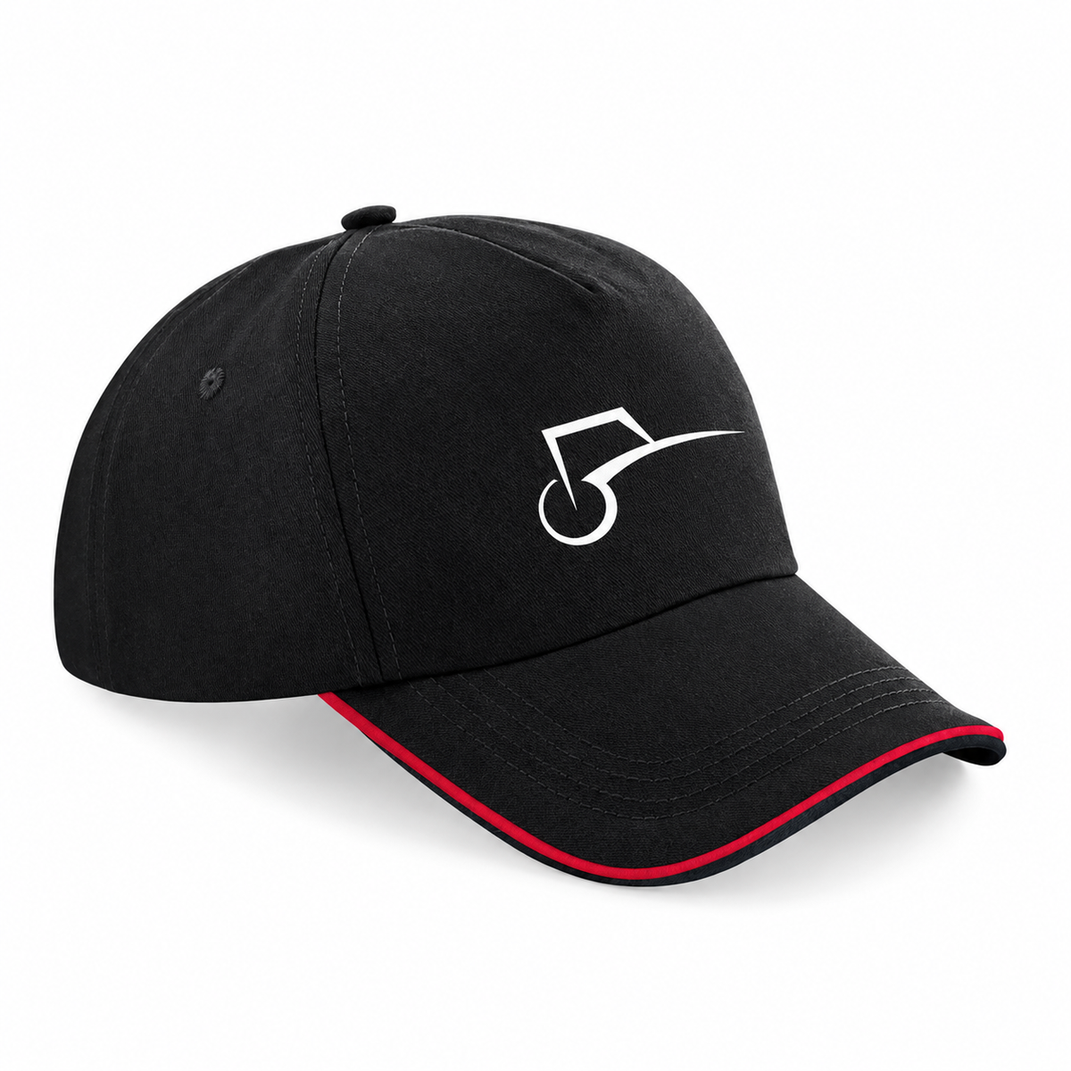STEYNING TOWN FC BLACK/RED CAP