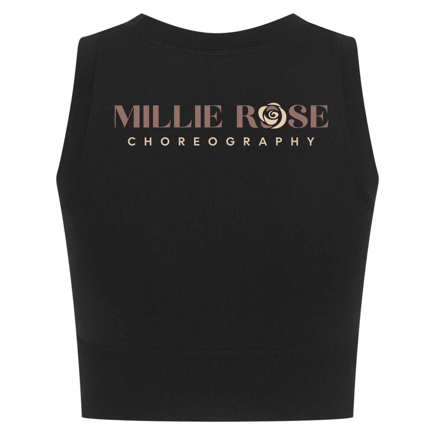 MILLIE ROSE CHOREOGRAPHY WOMEN'S CROPPED TANK