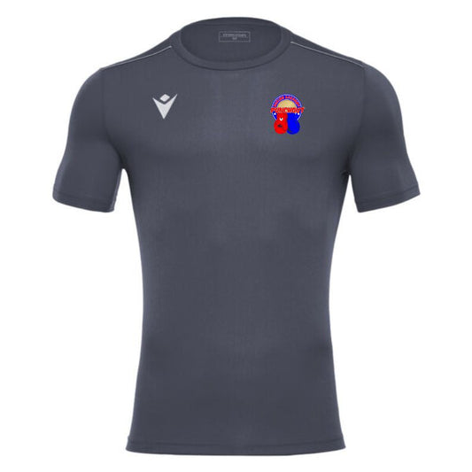 SNR PUNCHOUT COACHES RIGEL TRAINING TEE GREY Macron Sports Hub Hastings