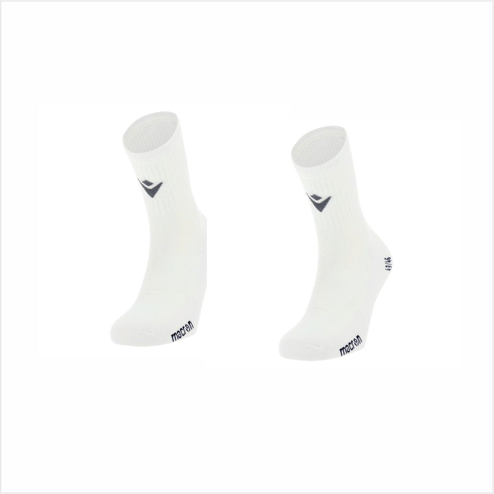 LR SPORT JNR FIXED ANKLE SOCK WHITE Macron Store Hastings