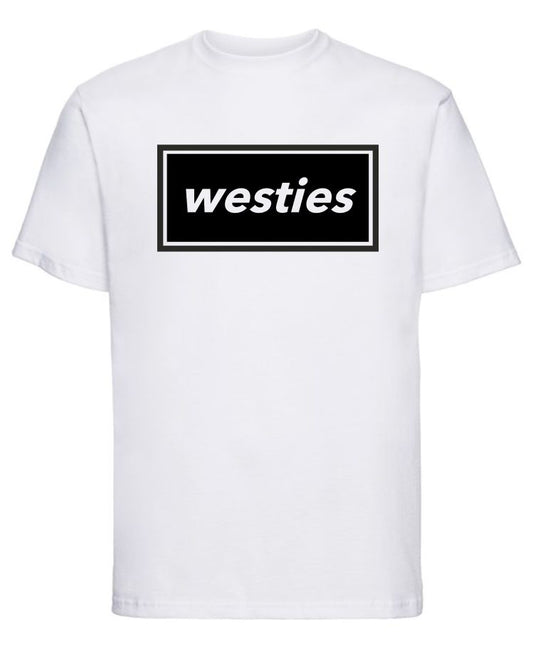 WESTFIELD FC CLUB TEE – WESTIES ‘BAND PRINT’.
