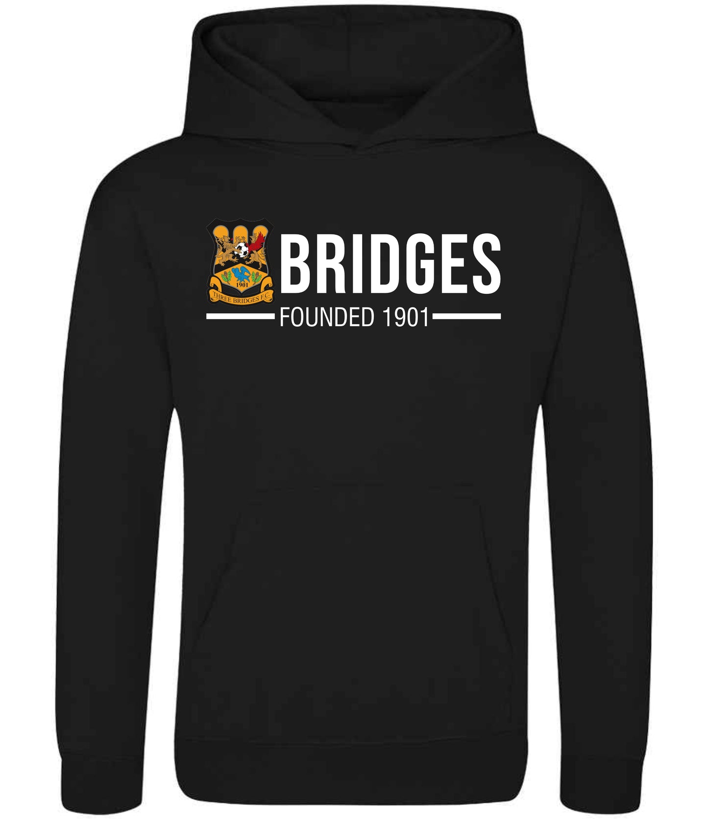 SNR THREE BRIDGES FOUNDED SPORTS HOODY