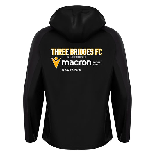 THREE BRIDGES FC COACHES RIVENDELL FLEECED LINED RAIN JACKET