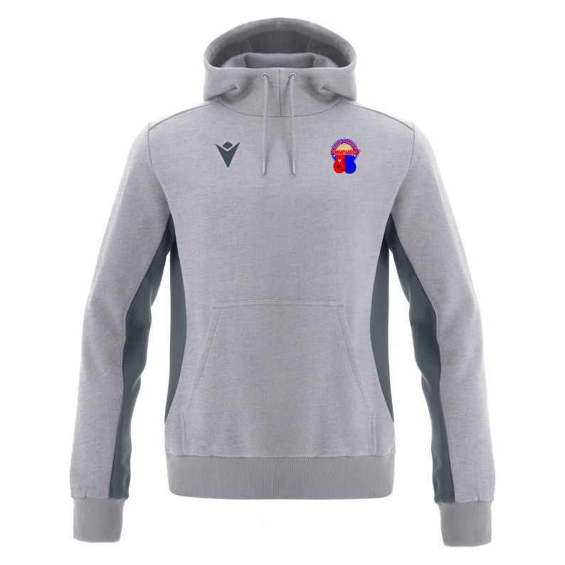 SNR PUNCHOUT COACHES DANCE HOODY GREY Macron Sports Hub Hastings