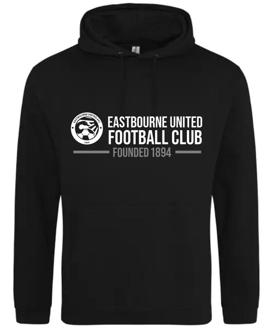 EASTBOURNE UNITED AFC JNR CLUB HOODY - EASTBOURNE UNITED FOUNDED Macron Store Hastings