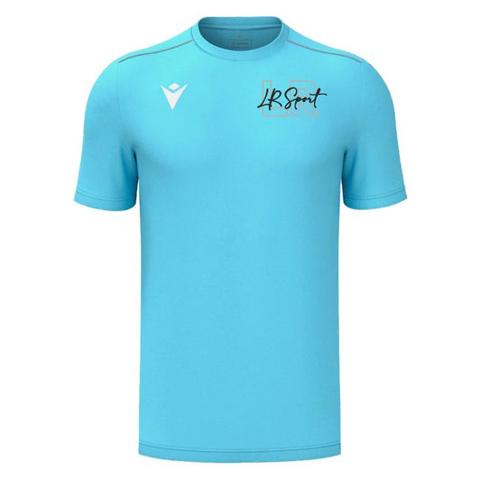 LR SPORT SNR RIGEL TRAINING TEE SKY BLUE Macron Store Hastings