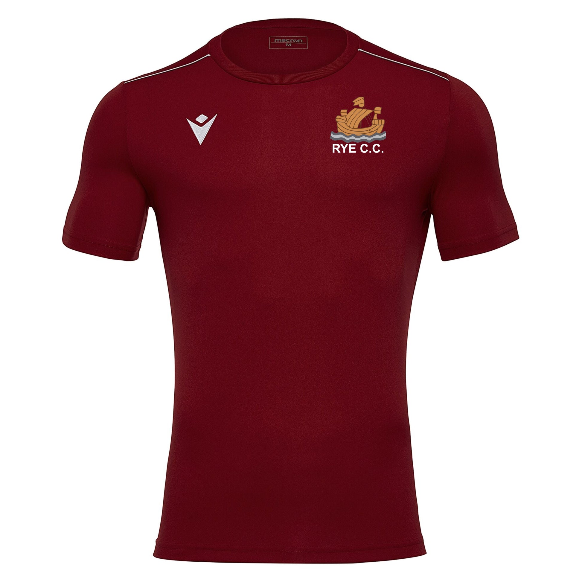 RYE C.C SNR RIGEL TRAINING TEE Macron Sports Hub Hastings