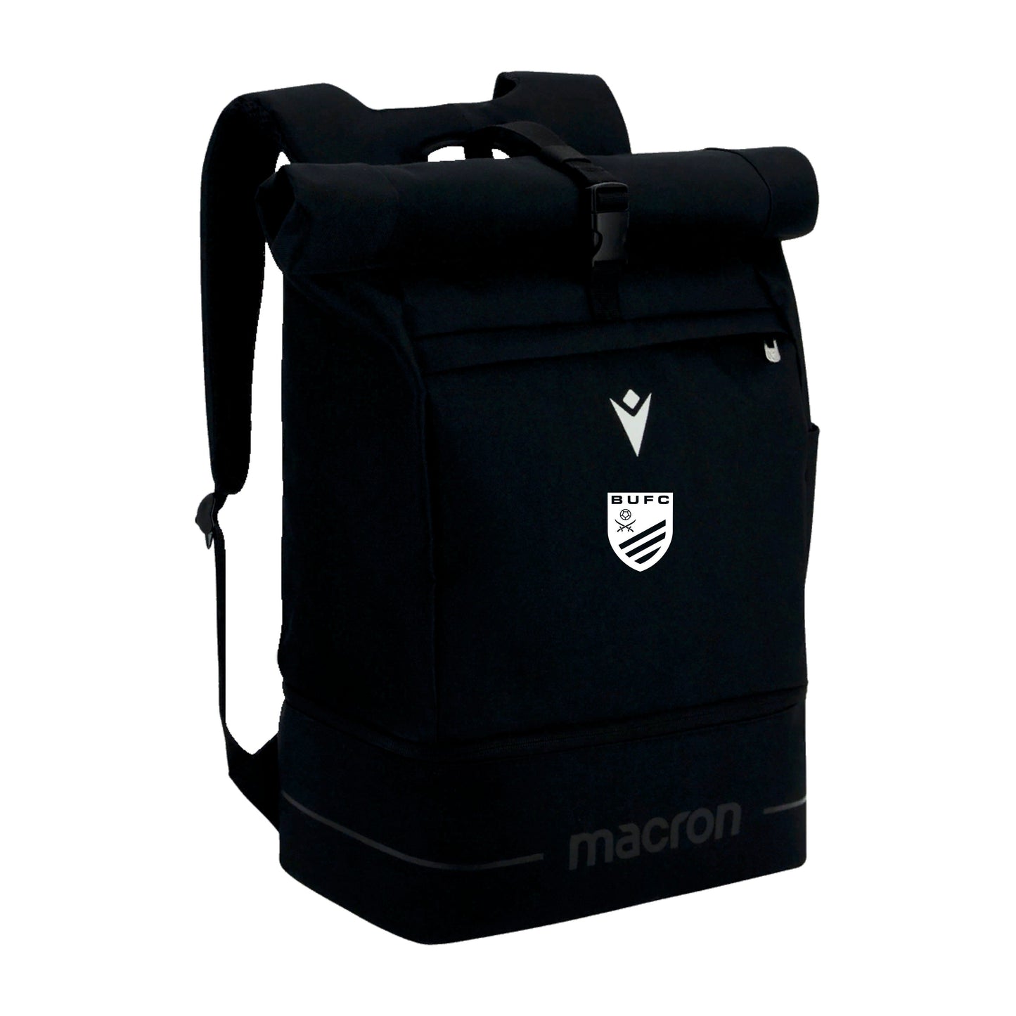 BEXHILL UNITED ALMA BLACK ROLL TOP BAG