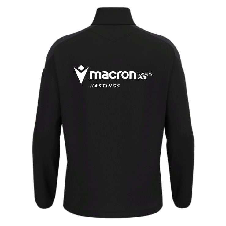 SNR FOREST ROW PLAYERS EDITION ANDUIN 1/4 ZIP BLACK Macron Store Hastings