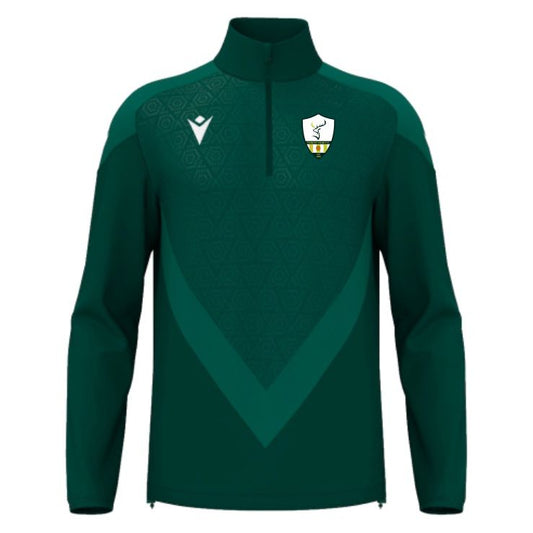 SNR FOREST ROW LIMITED EDITION ANDUIN 1/4 ZIP BOTTLE GREEN Macron Store Hastings