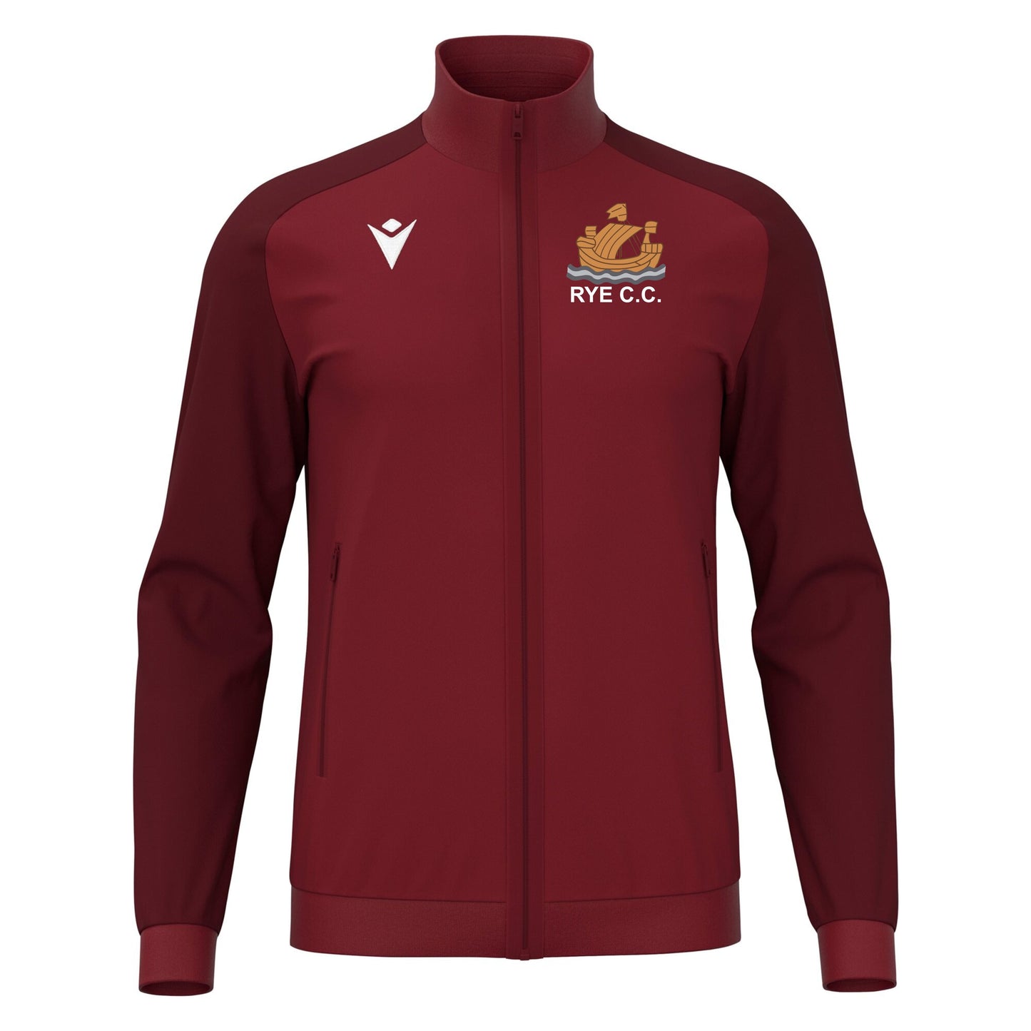 RYE C.C JNR ANUBIS FULL ZIP Macron Sports Hub Hastings