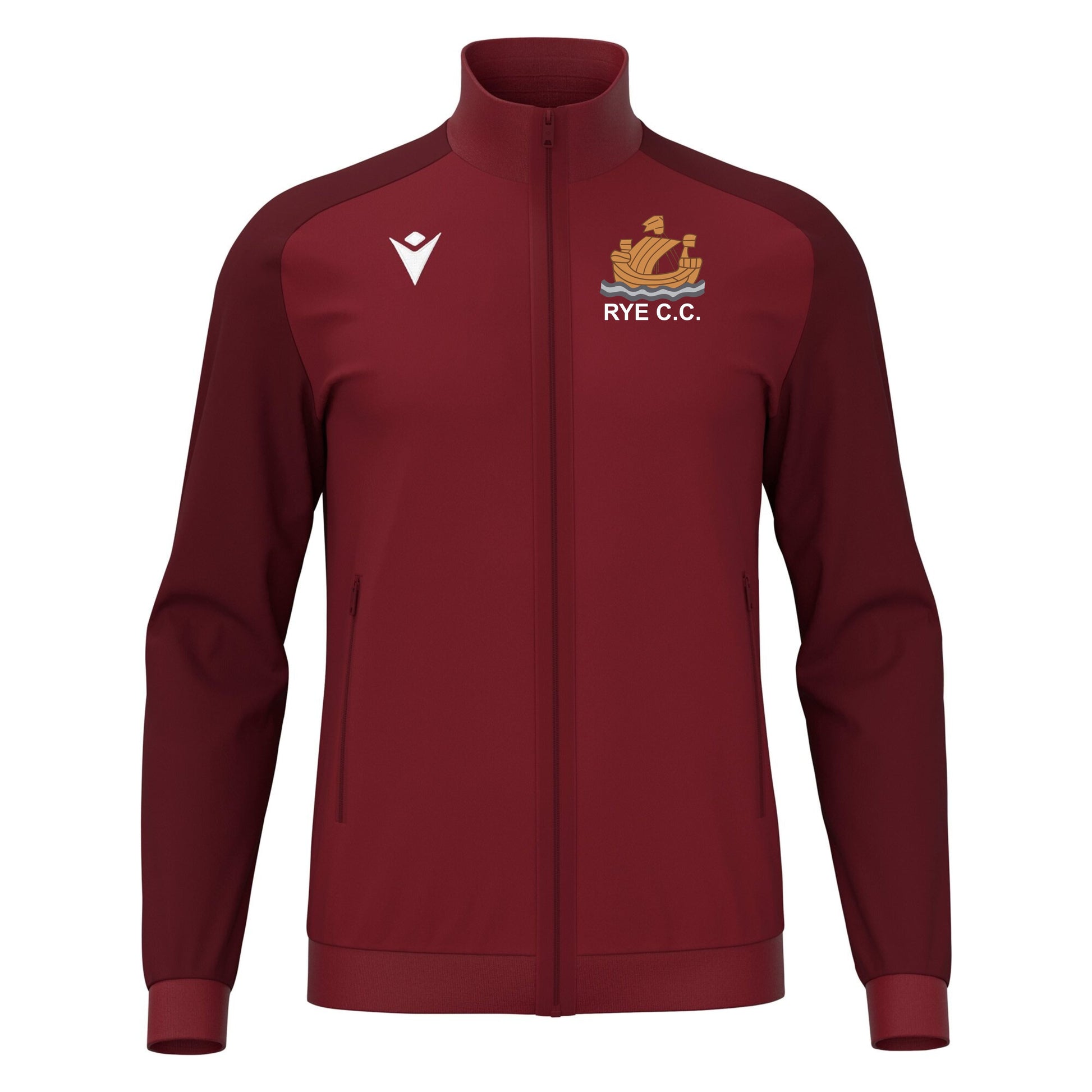 RYE C.C JNR ANUBIS FULL ZIP Macron Sports Hub Hastings