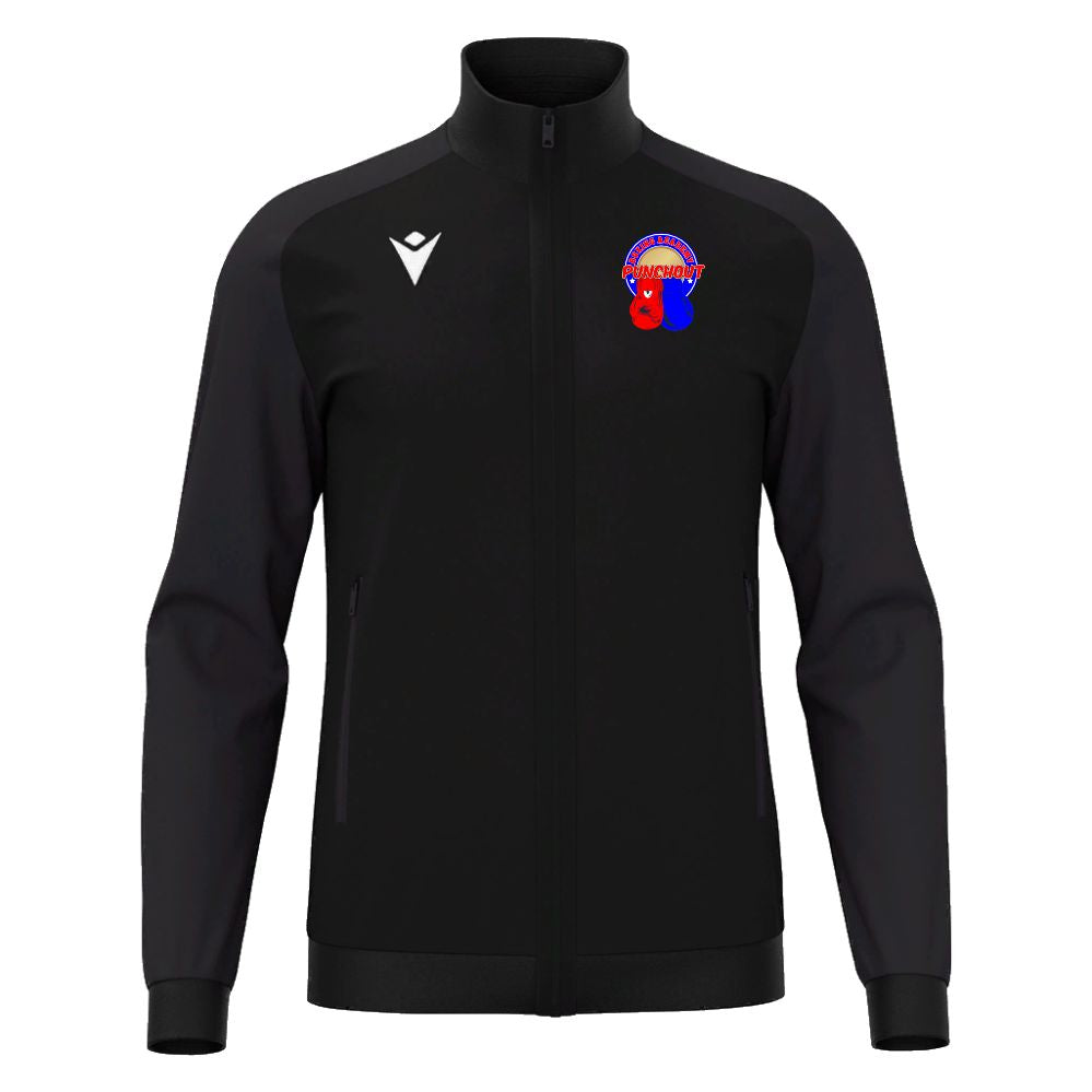 SNR PUNCHOUT ANUBIS FULL ZIP TRACKSUIT TOP Macron Sports Hub Hastings