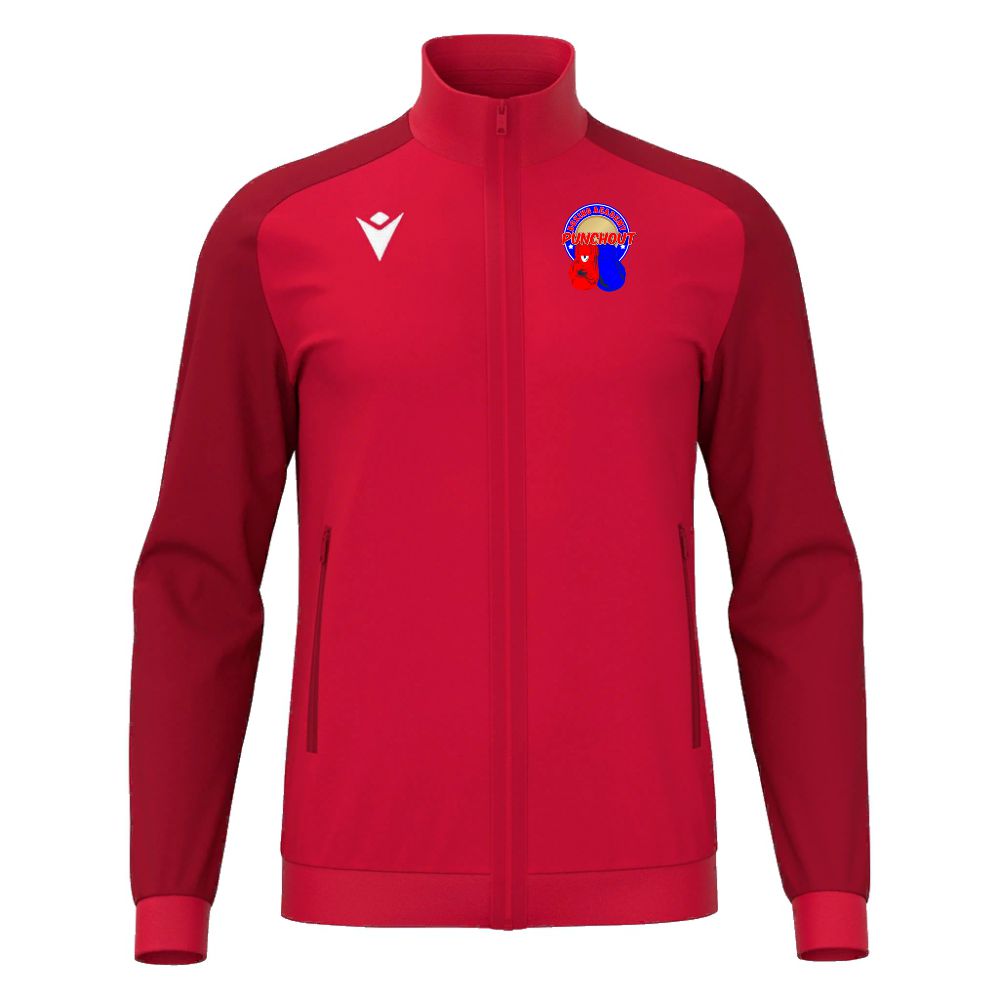 SNR PUNCHOUT ANUBIS FULL ZIP TRACKSUIT TOP Macron Sports Hub Hastings