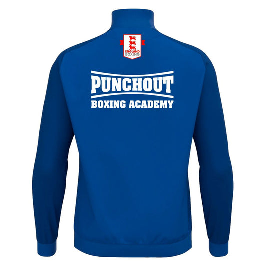 SNR PUNCHOUT ANUBIS FULL ZIP TRACKSUIT TOP Macron Sports Hub Hastings