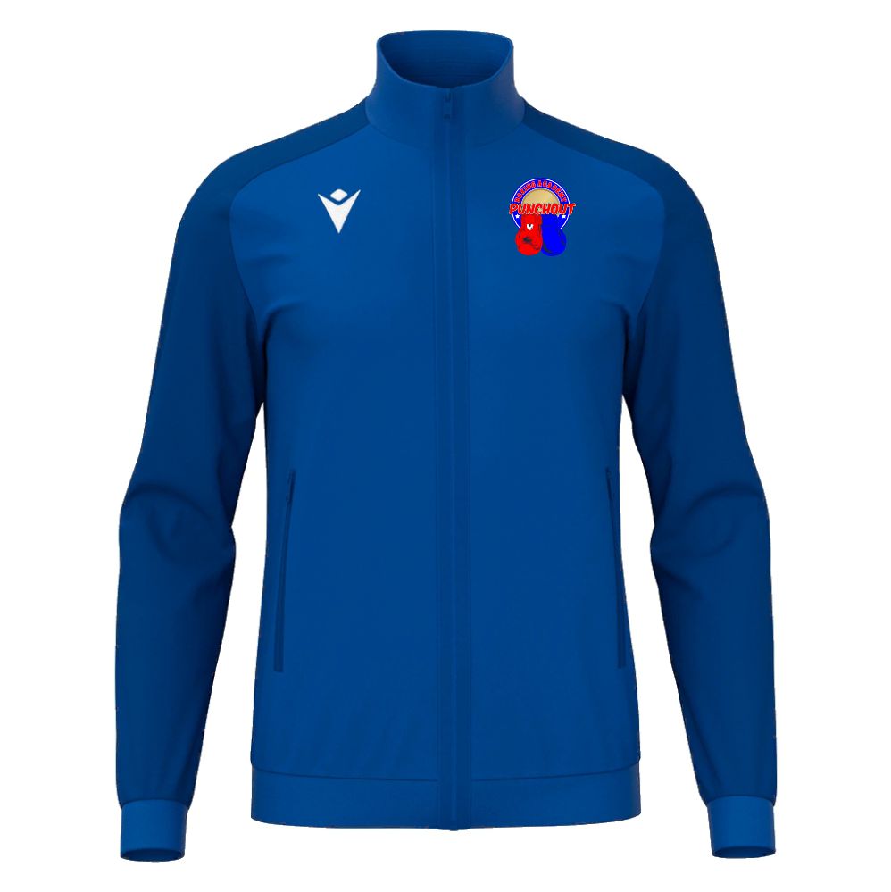 SNR PUNCHOUT ANUBIS FULL ZIP TRACKSUIT TOP Macron Sports Hub Hastings