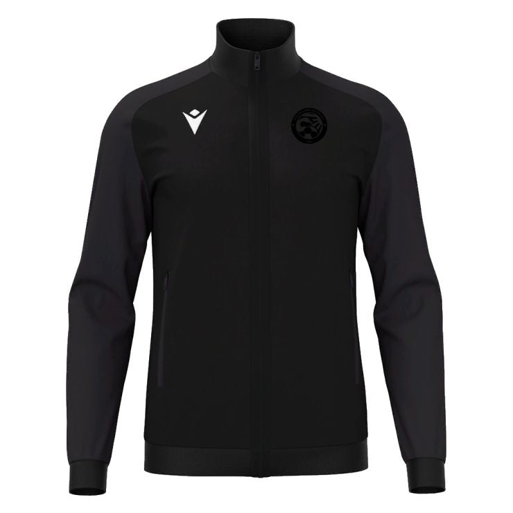 EASTBOURNE UNITED AFC COACHES ANUBIS FULL ZIP TRAVEL TOP Macron Store Hastings