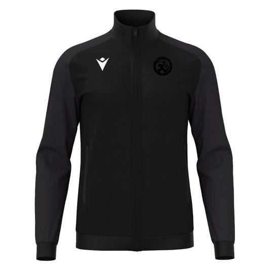 EASTBOURNE UNITED AFC COACHES ANUBIS FULL ZIP TRAVEL TOP Macron Store Hastings