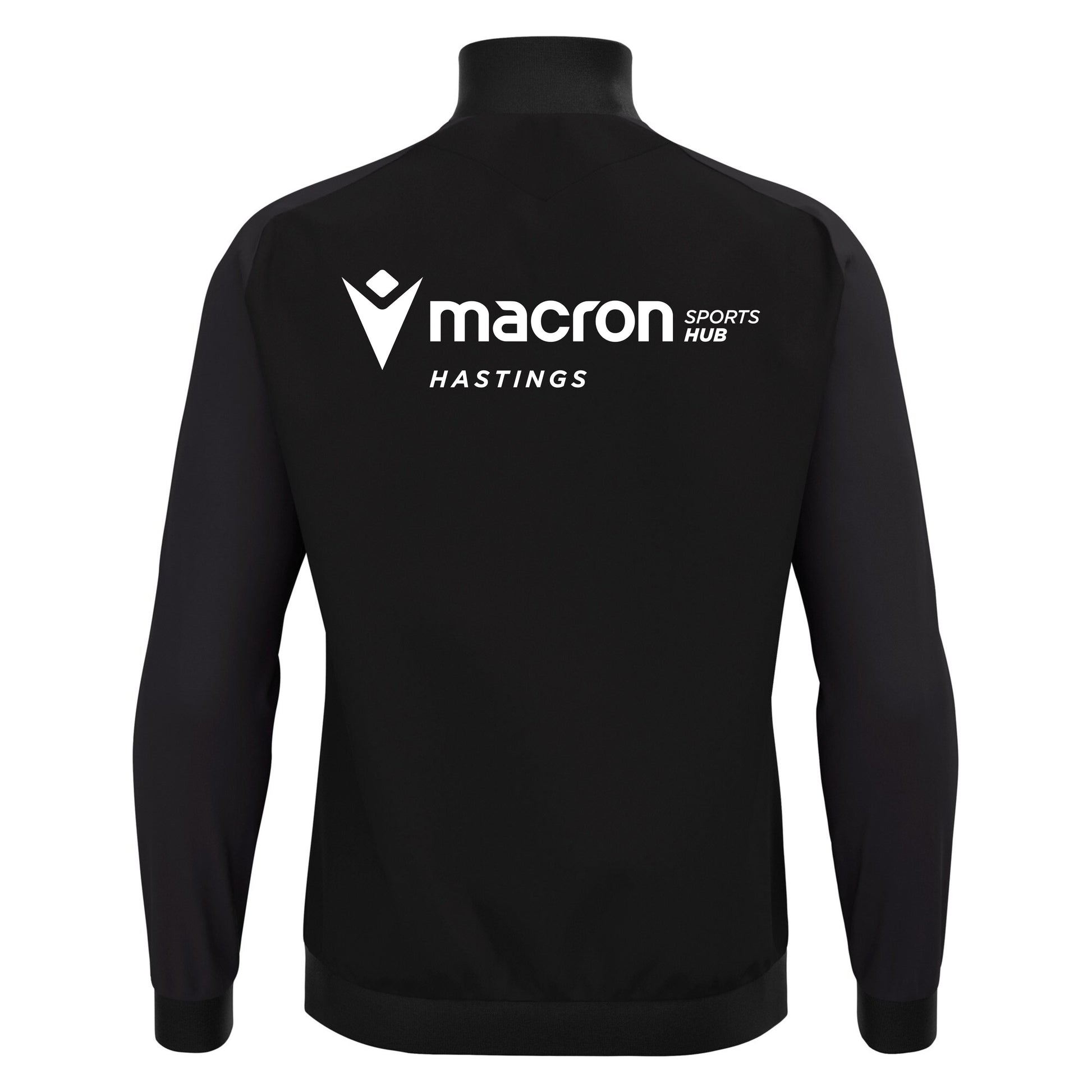 EASTBOURNE UNITED AFC PLAYERS ANUBIS FULL ZIP TRAVEL TOP Macron Sports Hub Hastings