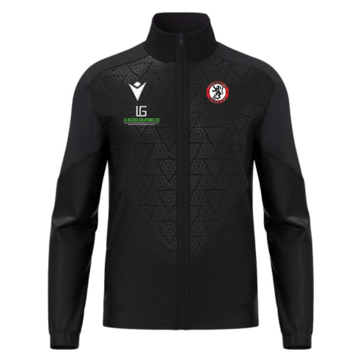 SNR POSEIDON FULL ZIP TRAVEL JACKET BLACK