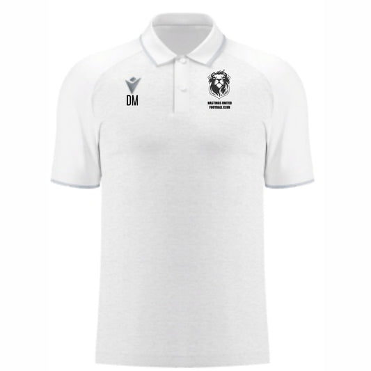 HASTINGS UNITED FC COACHES AULOS POLO SHIRT Macron Store Hastings