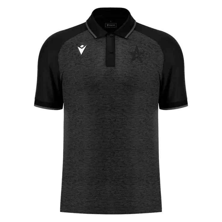 ALL STARS COACHES AULOS POLO BLACK Macron Store Hastings