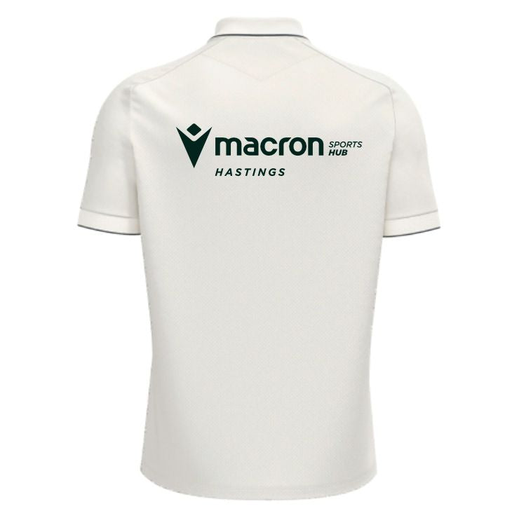 JNR FOREST ROW PLAYERS EDITION BALDWIN POLO OFF WHITE Macron Store Hastings