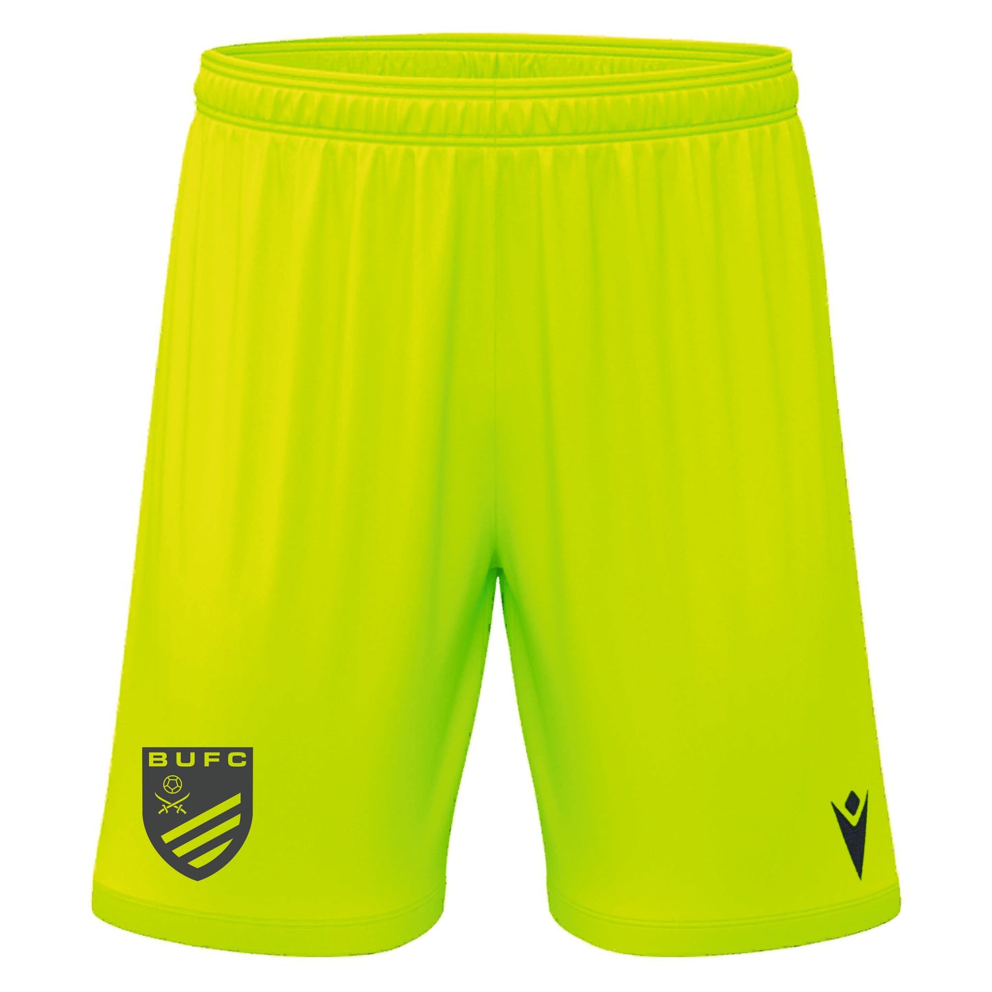 BEXHILL UNITED JNR GALAX FLUO YELLOW SHORTS