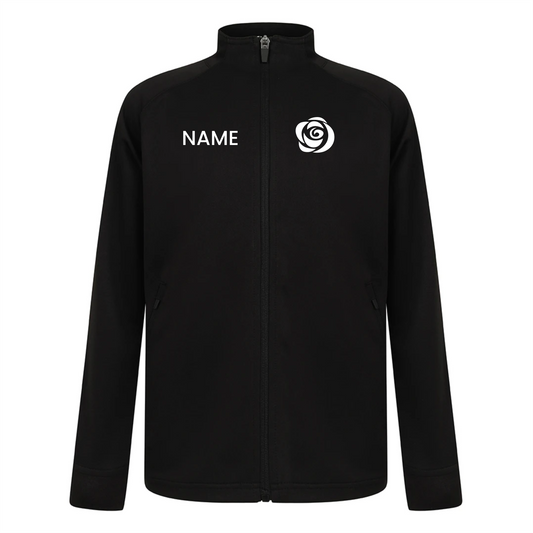 The Audition Lab kids knitted tracksuit top front