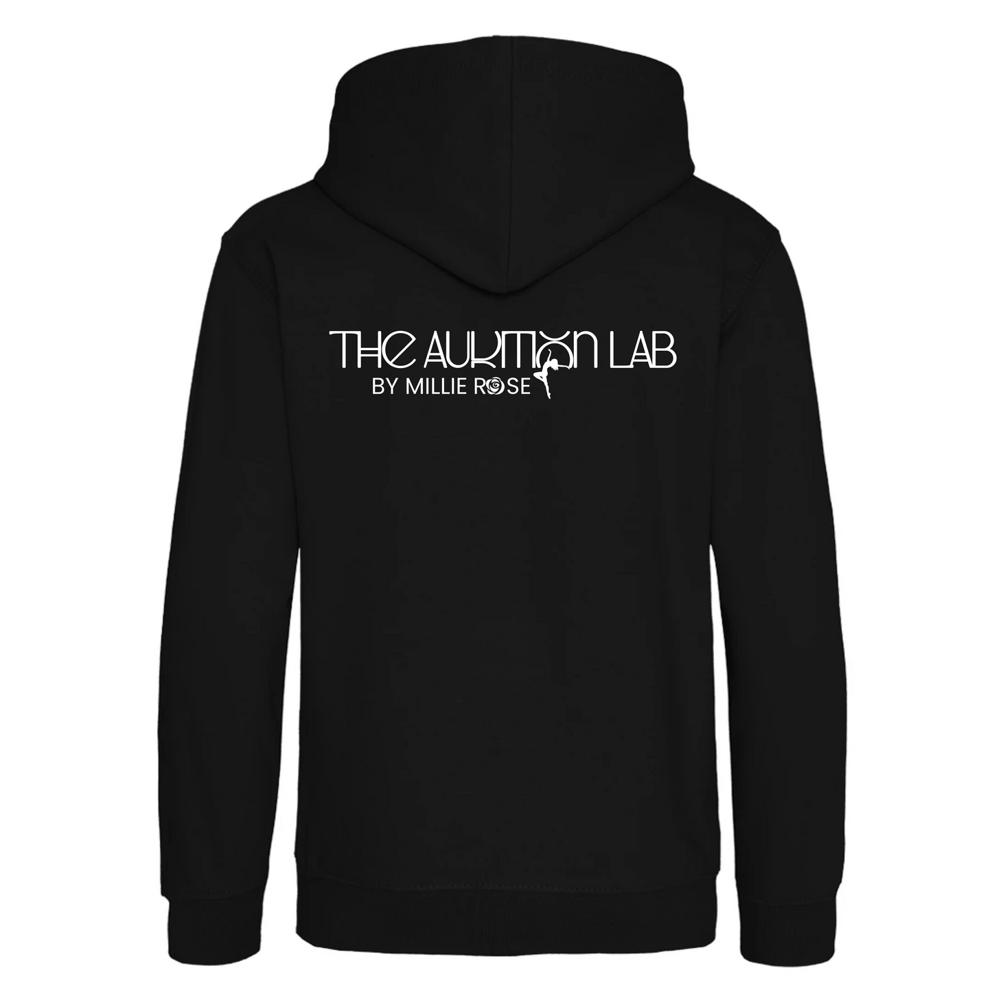 The Audition Lab kids hoodie back