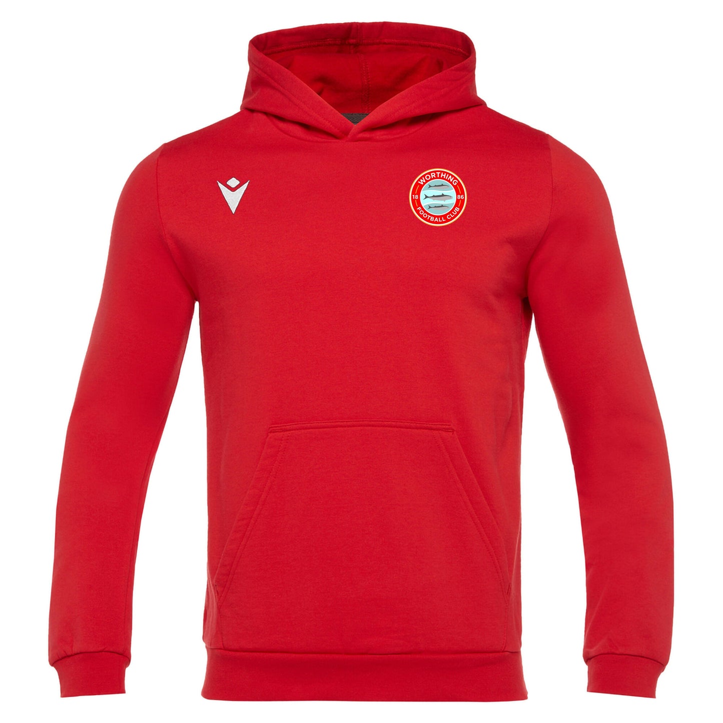 WORTHING FC JNR BANJO HOODIE - AVAILABLE IN 5 COLOURS Macron Sports Hub Hastings