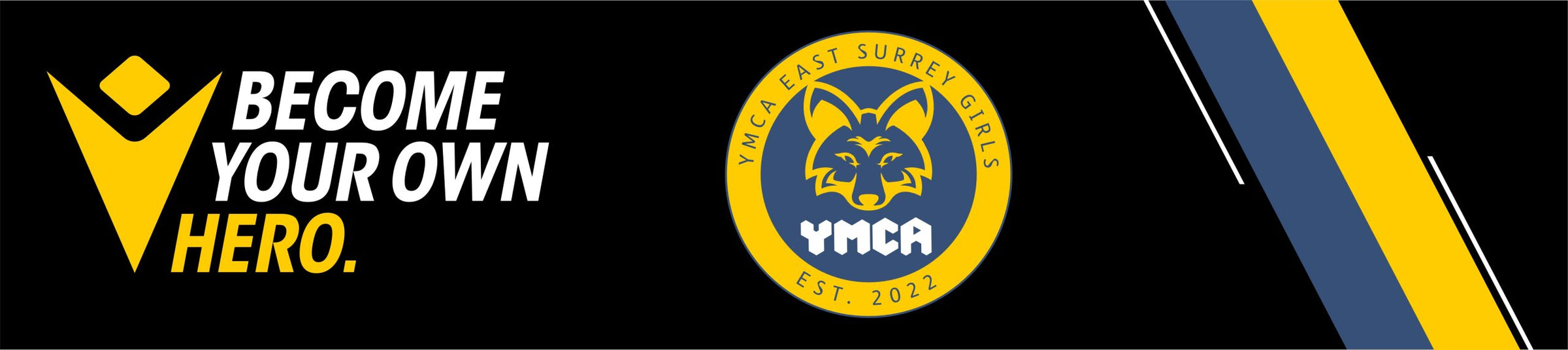 YMCA East Surrey Girls banner