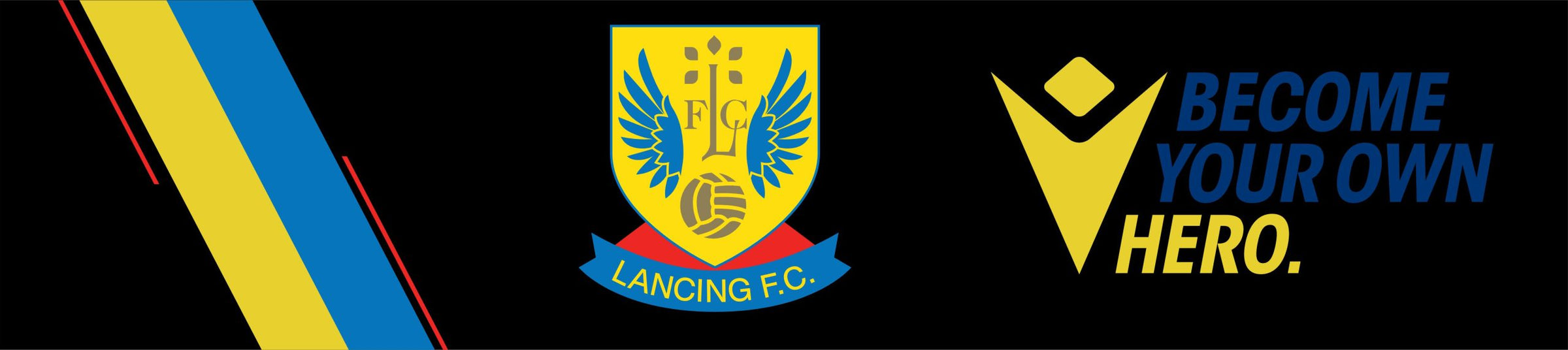 Lancing FC - Coaches banner