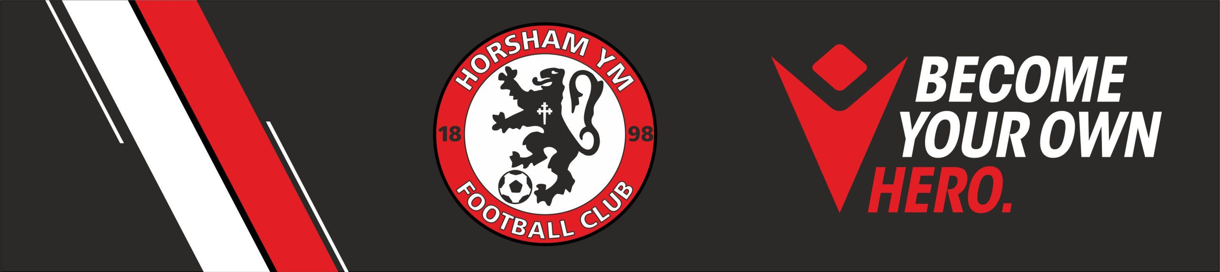 Horsham YM FC banner