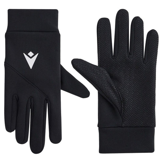 TACKLEWAY FC BLACK BARRIER GLOVES Macron Store Hastings
