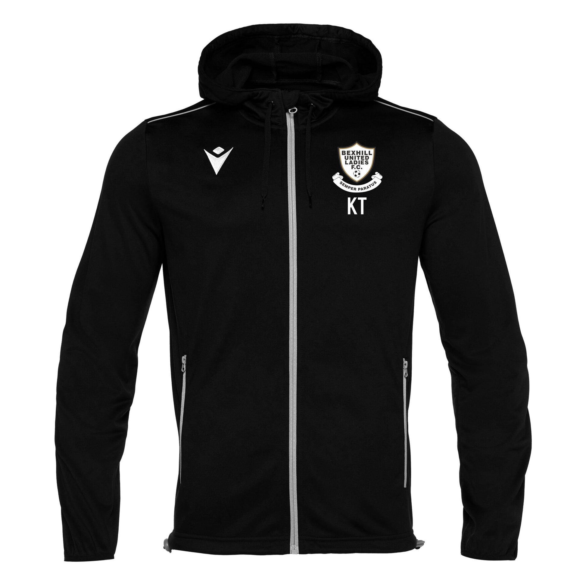 BEXHILL LADIES SNR FREYR HOODED FULL ZIP Macron Sports Hub Hastings