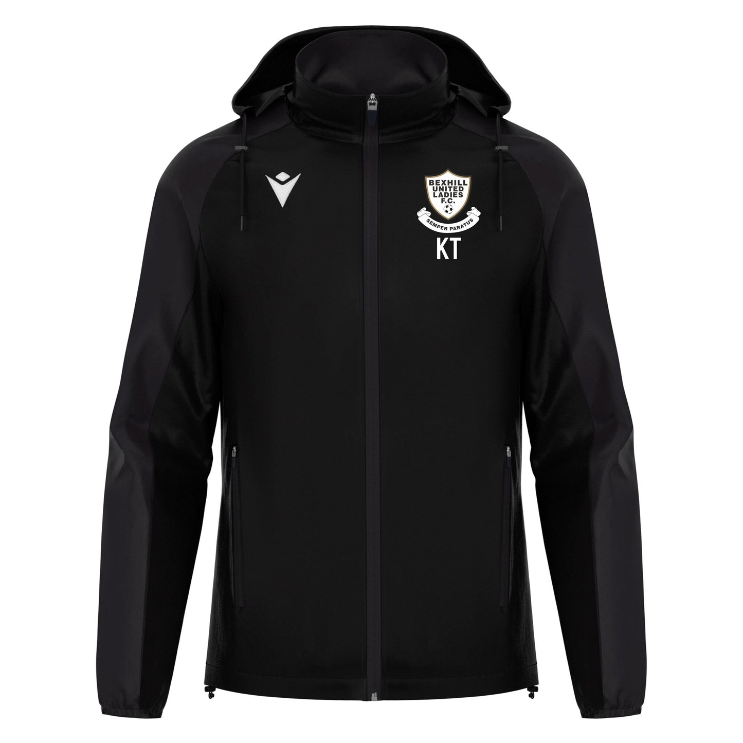 BEXHILL LADIES SNR RIVENDELL FLEECELINED RAINJACKET Macron Sports Hub Hastings