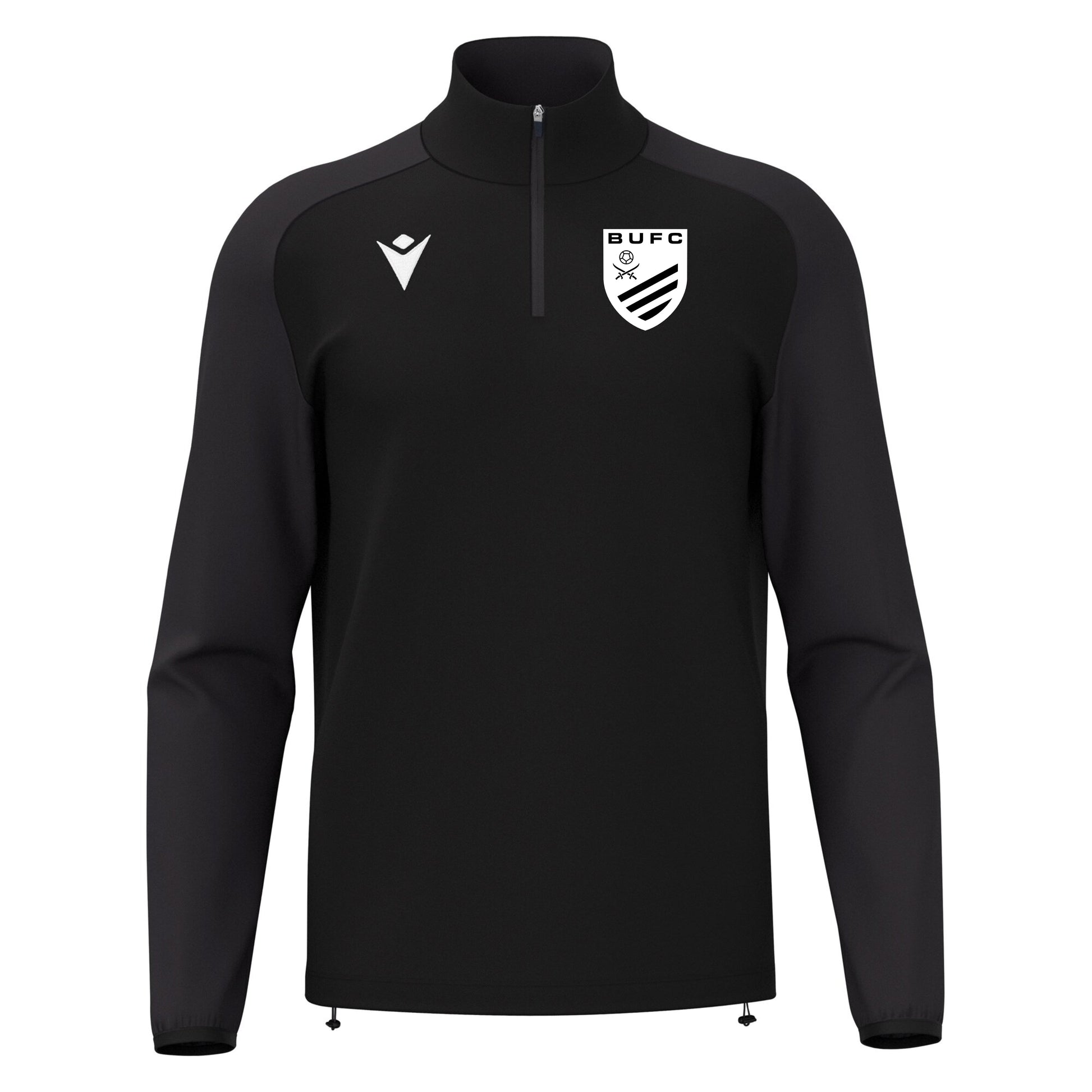 BEXHILL UNITED YOUTH JNR TRAINING ISEN 1/4 ZIP Macron Sports Hub Hastings