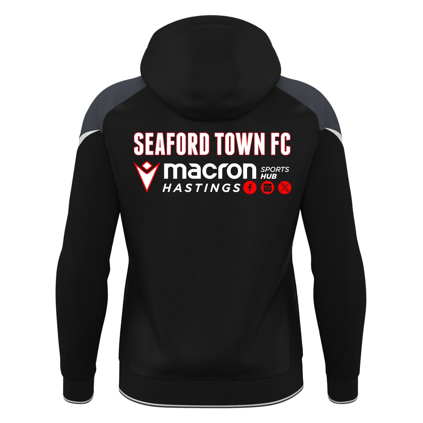 SEAFORD TOWN FC COACHES ALCHEMIST HOODY Macron Sports Hub Hastings