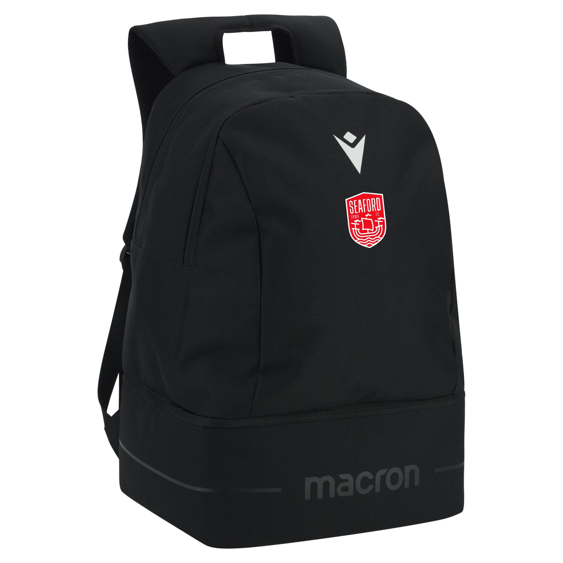 SEAFORD TOWN FC COACHES CREW BACKPACK Macron Sports Hub Hastings