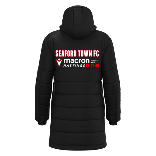 SEAFORD TOWN FC COACHES SUBZERO PADDED JACKET Macron Sports Hub Hastings